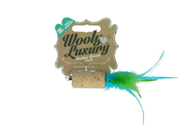 Wooly Luxury Feather Dream Cork Grün