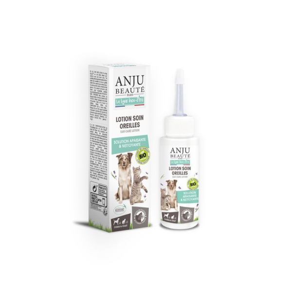 Anju Beauté Ohrenpflegelotion für Katzen und Hunde zur Milbenabweisung 70 ml